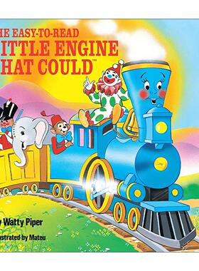 英文原版 The Easy-to-Read Little Engine that Could 勇敢的小火车头做到了 易读版 儿童经典故事改编绘本 Watty Piper 英文版