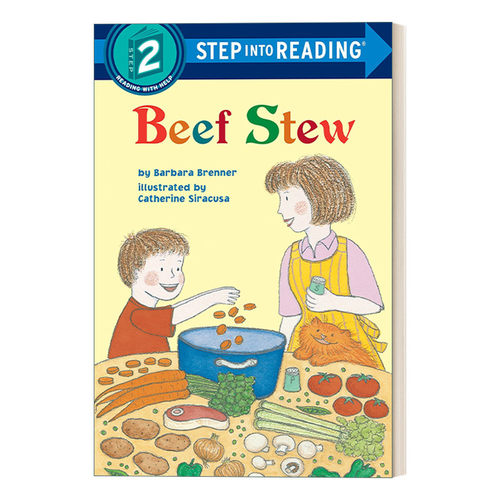 英文原版 Step into Reading 2 -Beef Stew 炖牛肉 兰登分级阅读2 英文版 进口英语原版书籍