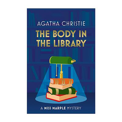 英文原版 The Body In The Library 藏书室女尸之谜 马普尔小姐探案系列 阿加莎·克里斯蒂 精装特别封面 英文版 进口英语原版书籍