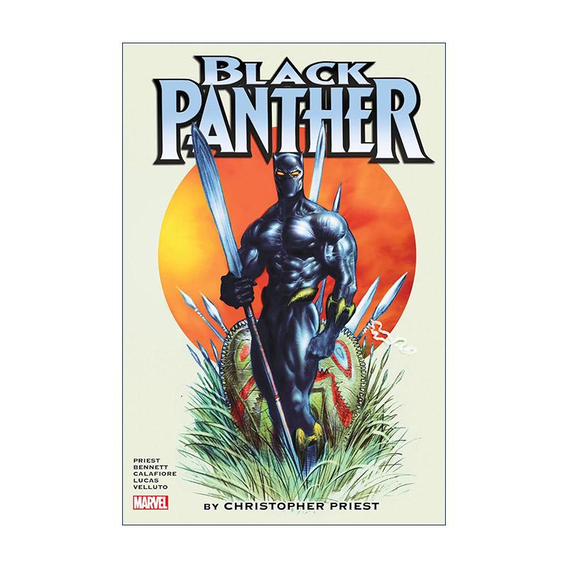 英文原版 Black Panther By Christopher Priest Omnibus Vol.2 黑豹精选集 卷二 漫威漫画 精装经典收藏版 进口英语原版书籍
