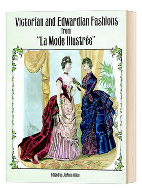 Victorian and Edwardian Fashions 维多利亚时代和爱德华时代的时装进口原版英文书籍