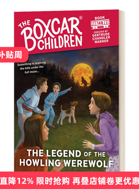 英文原版 The Legend of the Howling Werewolf 狼人的传说 棚车少年148 The Boxcar Children Mysteries 英文版 进口英语书籍