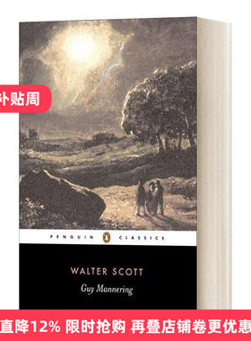 Guy Mannering 盖伊·曼纳林 企鹅黑经典 Penguin Black Classics进口原版英文书籍