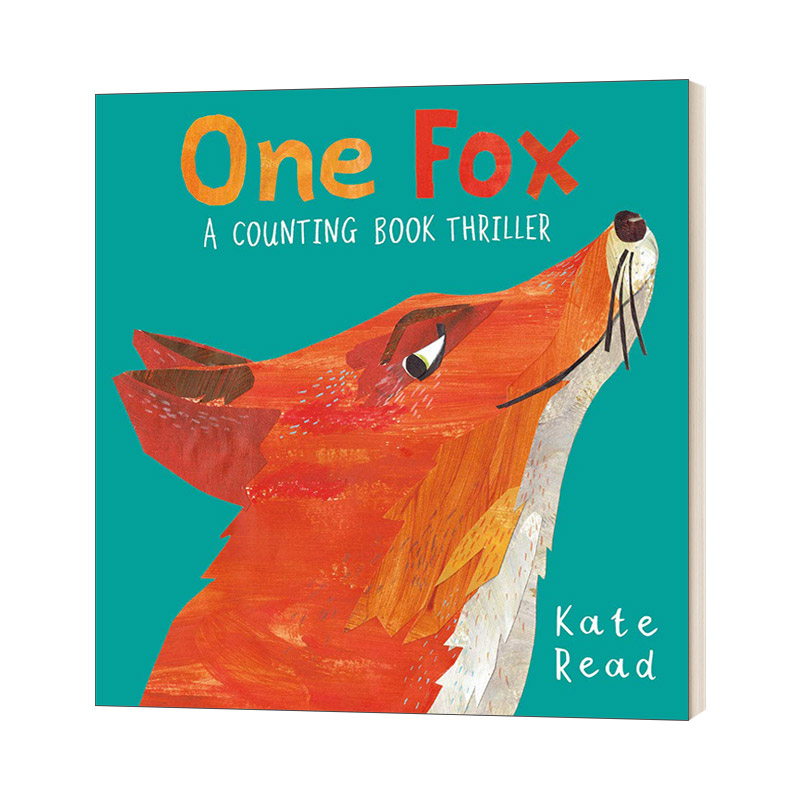 One Fox 一只狐狸：数数书进口原版英文书籍