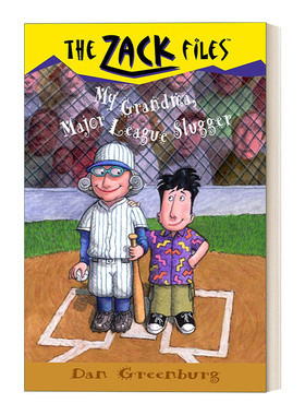 英文原版 The Zack Files 24 My Grandma Major League Slugger 札克档案系列24 儿童冒险章节桥梁书 英文版 进口英语原版书籍