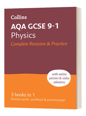 英文原版 AQA GCSE 9-1 Physics Complete Revision and Practice 柯林斯 AQA GCSE 9-1物理复习练习册合集 英文版 进口英语原版