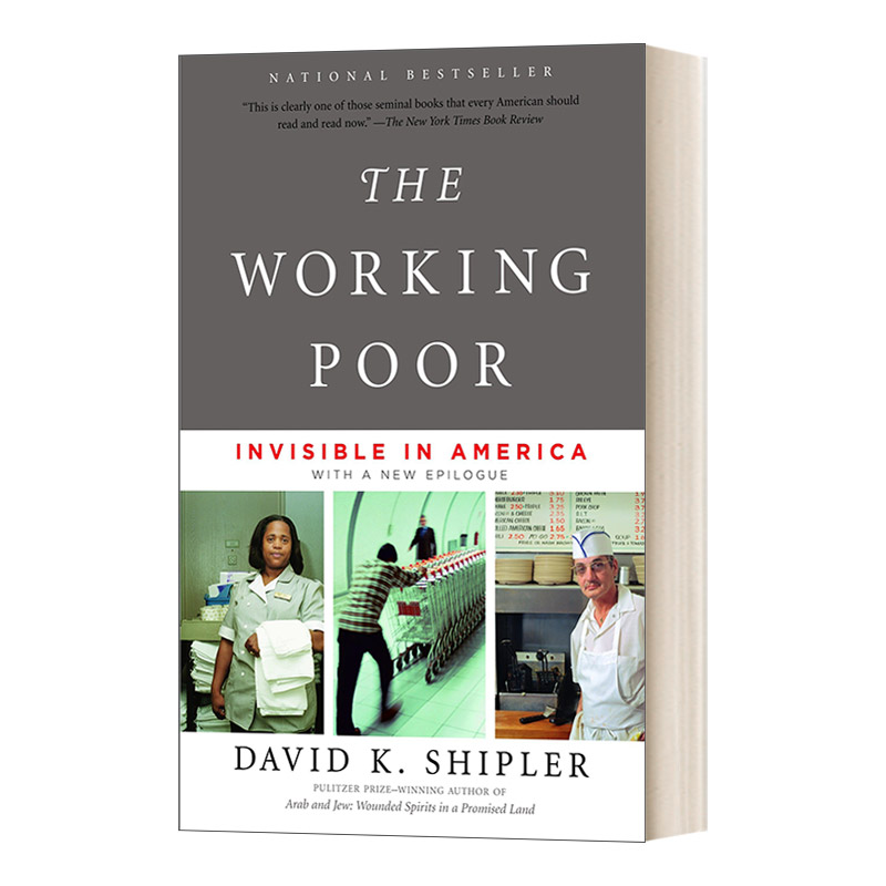 The Working Poor: Invisible in America 有工作的穷人:美国的隐形人进口原版英文书籍