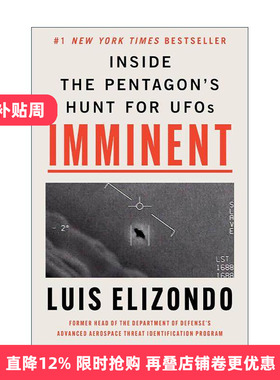 英文原版 Imminent Inside the Pentagons Hunt for UFOs 迫在眉睫 五角大楼寻找UFO的秘密 精装 英文版 进口英语原版书籍
