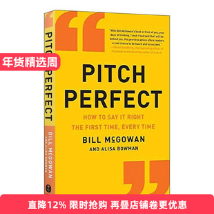 英文原版 Pitch Perfect 精准表达 职场沟通秘籍 Bill McGowan 英文版 进口英语原版书籍