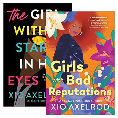 英文原版 The Lillys The Girl with Stars in Her Eyes 眼里有星星的女孩系列2册 浪漫喜剧 Xio Axelrod 英文版 进口英语原版书籍