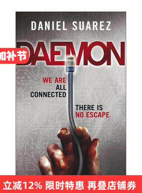 英文原版 Daemon 守护程序 网络杀神 科幻侦探悬疑小说 英文版 进口英语原版书籍