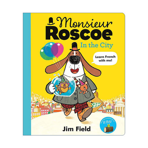 Monsieur Roscoe in the City 罗斯科先生在城市 儿童精装绘本进口原版英文书籍