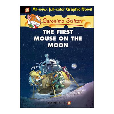 英文原版 Geronimo Stilton Graphic Novels #14 老鼠记者漫画卷14 精装全彩版 英文版 进口英语原版书籍