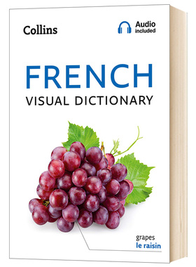 柯林斯法语图解词典 Collins French Visual Dictionary 英文原版 英语法语双语词典 全彩插图 学习工具书