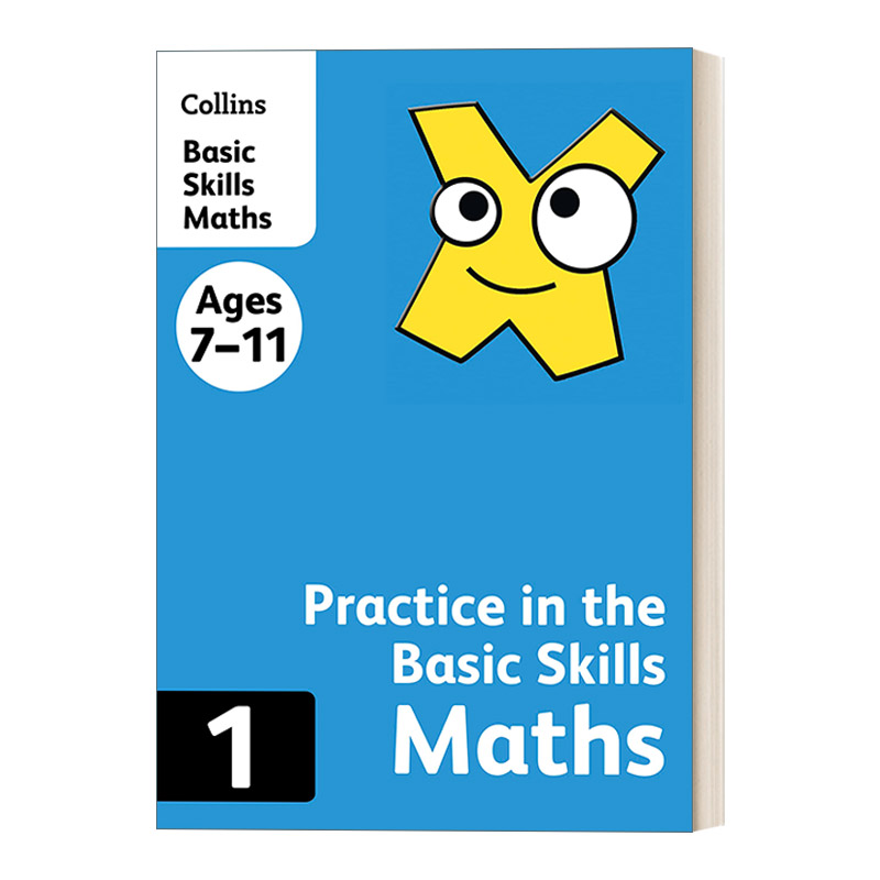 英文原版 Collins Practice In The Basic Skills Maths 1柯林斯英国小学数学基础能力训练1英文版进口英语原版书籍