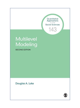 Multilevel Modeling 多层次模型 道格拉斯·A.卢克 SAGE社会科学定量研究应用丛书进口原版英文书籍