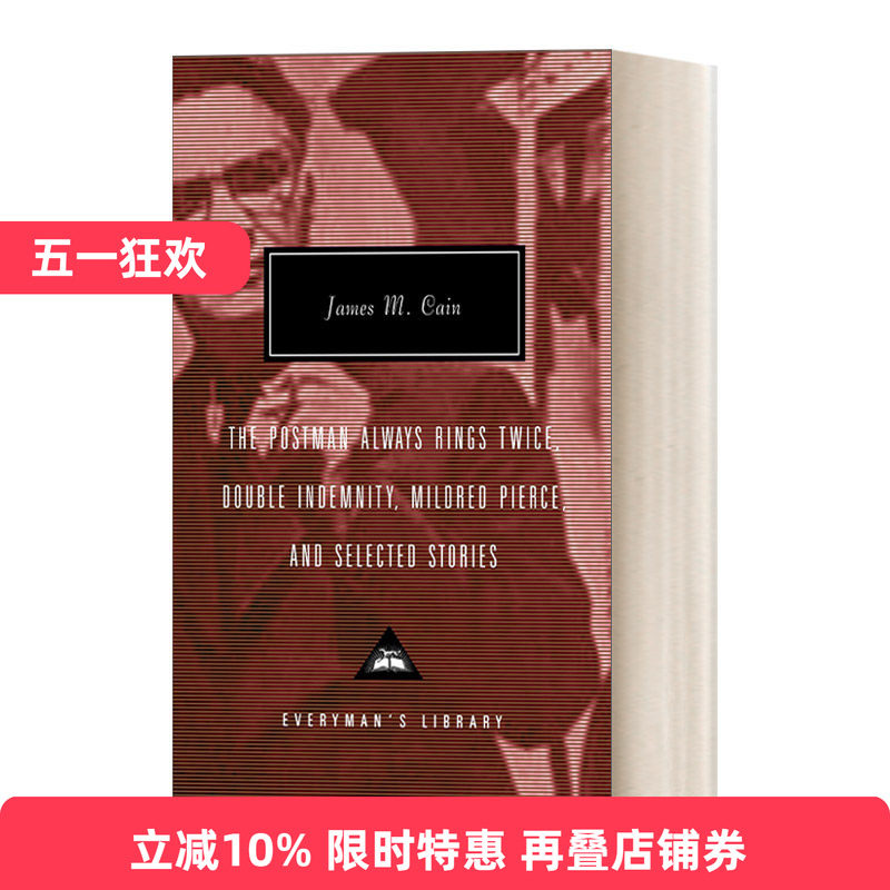 英文原版 The Postman Always Rings Twice 邮差总是按两次铃等短篇小说选集 人人图书馆当代经典系列 精装收藏版 英文版 进口书