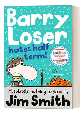Barry Loser Hates Half Term 倒霉蛋巴里讨厌半场 倒霉蛋巴里幽默漫画小说进口原版英文书籍