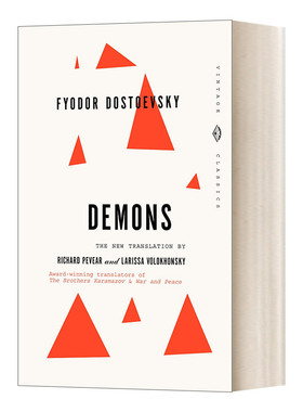 英文原版小说 Demons A Novel in Three Parts Vintage Classics 群魔 陀思妥耶夫斯基 200年诞辰纪念版 英文版 进口英语原版书籍