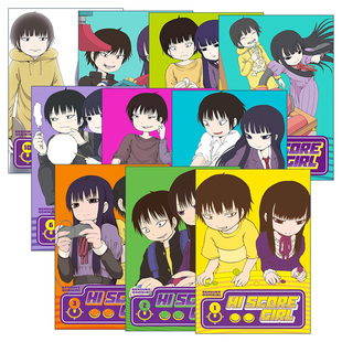 英文原版 Girl Score 进口英语原版 Rensuke Oshikiri押切莲介 高分少女系列10册 英文版 日本同名动漫漫画 书籍