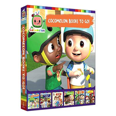 英文原版 CoComelon Books to Go 可可瓜瓜6册盒装 儿童故事书 英文版 进口英语原版书籍