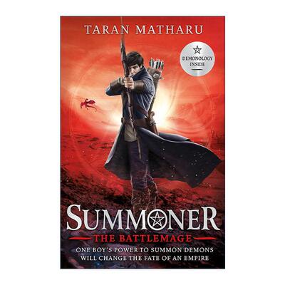 英文原版 Summoner The Battlemage 召唤师3 青少年奇幻动作冒险小说 英文版 进口英语原版书籍