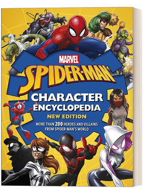英文原版 Marvel Spider-Man Character Encyclopedia 漫威蜘蛛侠人物百科全书 精装 英文版 进口英语原版书籍