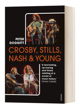 英文原版 Crosby  Stills  Nash & Young The Biography 民谣摇滚乐队CSNY传记 英文版 进口英语原版书籍