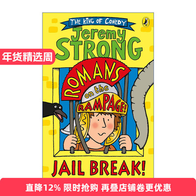 英文原版 Romans on the Rampage Jail Break! 横冲直撞的罗马人2 吉瑞米·斯特朗爆笑儿童小说 英文版 进口英语原版书籍