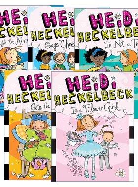 英文原版 Heidi Heckelbeck 小女巫海蒂系列11-15册 儿童章节桥梁书 校园故事 英文版 进口英语原版书籍