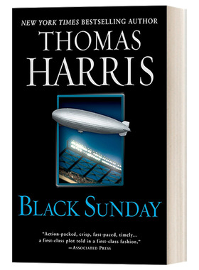 Black Sunday 黑色星期天 惊悚悬疑间谍小说 Thomas Harris进口原版英文书籍