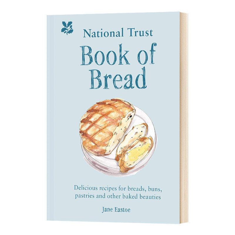英文原版 National Trust Book of Bread 面包书:面包、小圆面包、糕点和其他烘焙美食的美味食谱 英文版