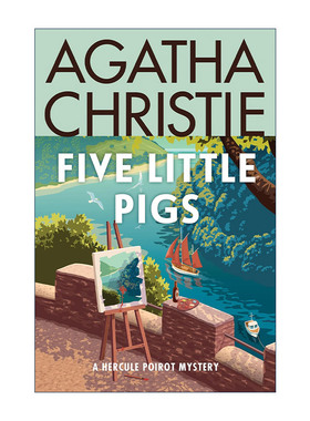 英文原版 Five Little Pigs 五只小猪/啤酒谋杀案 阿加莎波洛系列侦探小说 英文版 进口英语原版书籍