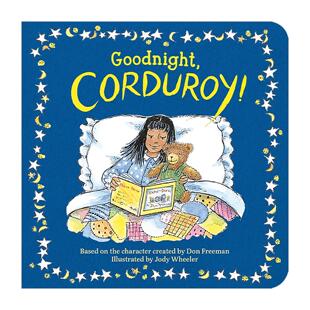 英文原版 Goodnight Corduroy 小熊可杜罗晚安 小熊可可 儿童经典绘本 纸板书 英文版 进口英语原版书籍