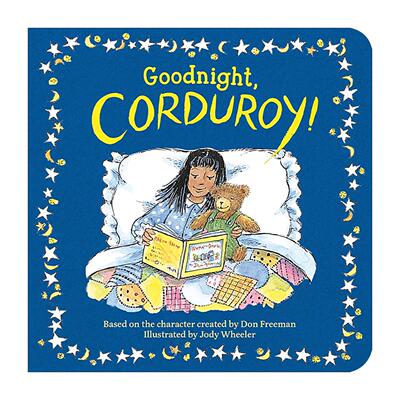 英文原版 Goodnight Corduroy 小熊可杜罗晚安 小熊可可 儿童经典绘本 纸板书 英文版 进口英语原版书籍
