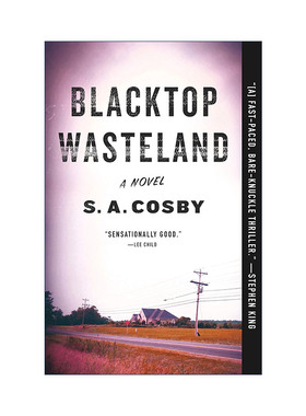 英文原版 Blacktop Wasteland 黑色荒原 S.A.寇斯比 惊悚小说 英文版 进口英语原版书籍