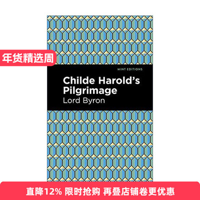 英文原版 Childe Harold's Pilgrimage Mint Editions 恰尔德.哈洛尔德游记 George Gordon Byron拜伦 诗歌 英文版 进口英语原版书