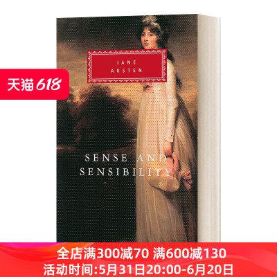 Sense and Sensibility 理智与情感 人人图书馆精装收藏版进口原版英文书籍