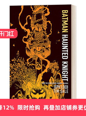 英文原版 Batman Haunted Knight New Edition 蝙蝠侠 幽灵骑士 DC漫画 Jeph Loeb 英文版 进口英语原版书籍