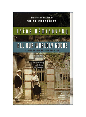 英文原版 All Our Worldly Goods 我的全部家当 契诃夫的一生作者Irene Nemirovsky 英文版 进口英语原版书籍