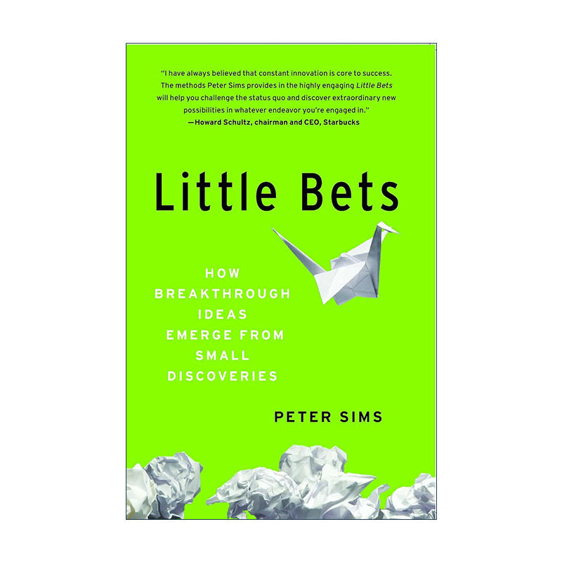 英文原版 Little Bets 小赌大胜 卓越的公司如何实现突破性的创新与变革 英文版 进口英语原版书籍