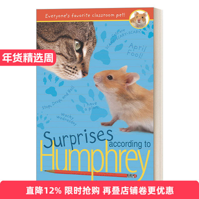 英文原版 Surprises According to Humphrey 汉弗瑞的惊喜 儿童校园动物小说 Betty G. Birney 英文版 进口英语原版书籍