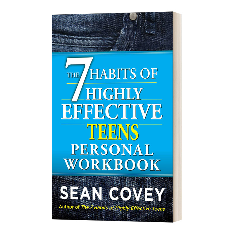 英文原版 The 7 Habits of Highly Effective Teens Personal Workbook高效能人士的七个习惯青少年版练习册英文版进口英语书