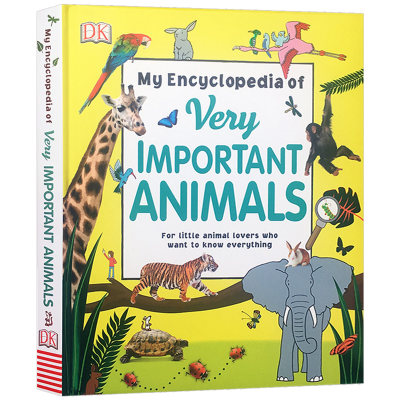 DK动物百科全书 My Encyclopedia of Very Important Animals 英文原版 儿童科普书籍百科 英语课外阅读书