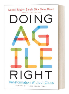 Doing Agile Right 敏捷的正确做法：有序的转型 精装 Darrell Rigby进口原版英文书籍