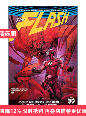 英文原版 The Flash The Rebirth Deluxe Edition Book 3 闪电侠 重生 豪华精装收藏版 卷三 DC漫画 英文版 进口英语原版书籍