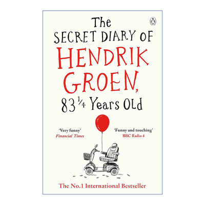 英文原版 The Secret Diary of Hendrik Groen  83? Years Old 老伙计们出发啦 亨德里克·格伦 一个83?岁荷兰老头的养老院日记