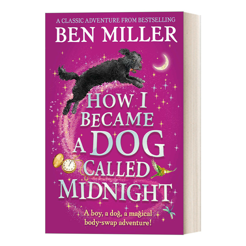 英文原版 How I Became a Dog Called Midnight 我和一只狗互换了身体 儿童探险小说 英文版 进口英语原版书籍