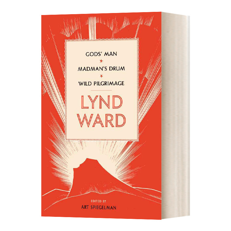 英文原版 Lynd Ward Gods' Man Madman's Drum Wild Pilgrimage林德·沃德神人疯子的鼓荒野朝圣精装英文版进口英语书籍-封面