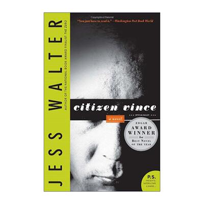 英文原版 Citizen Vince 公民万斯 2006年爱伦坡奖 政治犯罪小说 Jess Walter 英文版 进口英语原版书籍